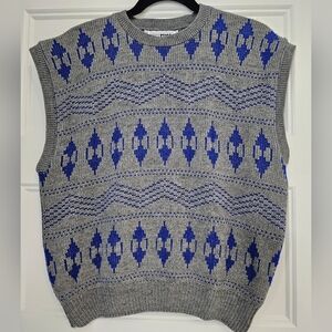 RRRRRUSS Vintage Sweater Vest sz small